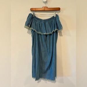 Off-the-shoulder dress